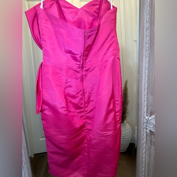 Vintage 1980'S Climax for David Howard Cocktail Dress by Karen Okada Size 7/8 - Picture 6 of 12